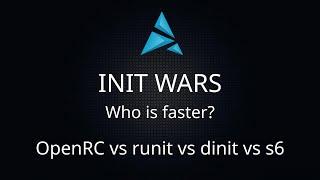 Artix Linux OpenRC vs runit vs dinit vs s6