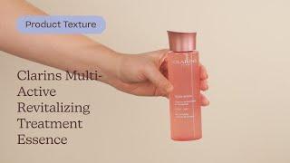 Clarins Multi-Active Revitalizing Treatment Essence Texture | Care to Beauty