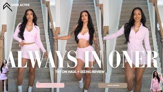ONER ACTIVE- ALWAYS IN ONER- NEW LAUNCH REVIEW + TRY ON HAUL