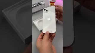 iPhone 13 white Unboxing #shorts