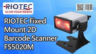 RIOTEC Fixed Mount 2D #Barcode Scanner FS5020M