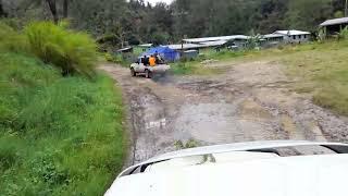 Driving to the Gembogl Health Centre in Simbu Province