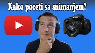 KAKO POCETI SA SNIMANJEM NA YOUTUBE-U? - MilosHD