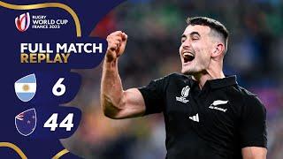 All Blacks DOMINATE semi-final! | Argentina v New Zealand | Rugby World Cup 2023 | Full Match Replay