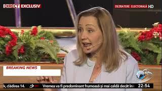 Președinta USR, Elena Lasconi, candidată la președinția României, în direct la Antena 3