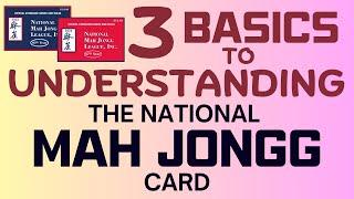 The Absolute Beginners Guide to American Mah Jongg Reading and Understanding The NMJL Card 3 Basics