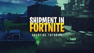 SHIPMENT IN FORTNITE! (Creative Mode Tutorial)