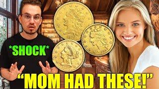 Coin Collectors Daughter SELLS US PRE-33 GOLD! (RARE COINS)