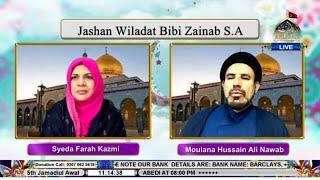  LIVE I Subh-e-Nau I Farah Kazmi l Moulana Dr. Hussain Ali Nawab | 5th Jamadiul Awal 1446