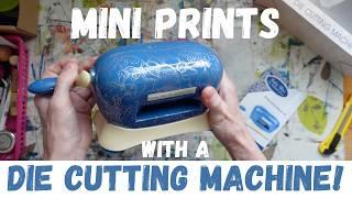 Printmaking at Home : Mini Intaglio with a Die Cutting Machine