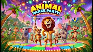  The Animal Dance Party!  Fun Dance and Music for Kids | Giggle and Grow Channel  |  Kids Songs