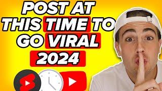 The BEST Times To Upload on YouTube To Go VIRAL (not what you think)