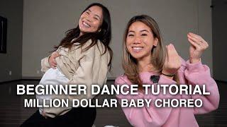 BEGINNER DANCE TUTORIAL | Million Dollar Baby - Tommy Richman Choreography