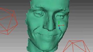 3D Facial Scanning In Real-Time Video Mode