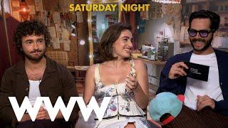 Rachel Sennott, Dylan O'Brien & Gabriel LaBelle on Hilarious Saturday Night Moments | Who What Wear