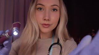 ASMR Detailed Cranial Nerve Exam While You SLEEP | Relaxing Medical Tests, Personal Attention 