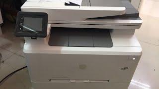 HP Laser Jet Pro MFP M283fdw_M283 series  Paper jam repair