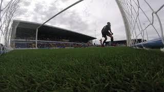 Goalkeeper cam: Nathan Bishop at home to Newport