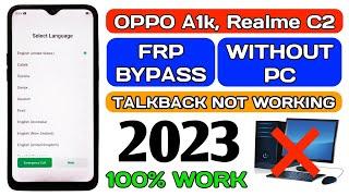 Oppo A1k/Realme C2 frp bypass without pc.|@TadrishinfoTech|