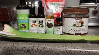DIY HAIR GROWTH OIL | ALOE VERA & SEA MOSS GEL