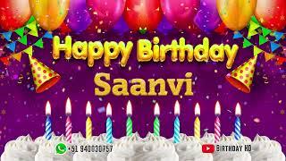 Saanvi Happy birthday To You - Happy Birthday song name Saanvi 