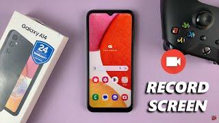 How To Screen Record On Samsung Galaxy A14