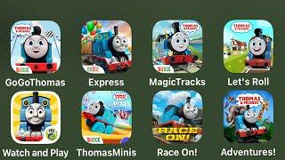 Thomas & Friends iPad: Go Go Thomas,Express Delivery,Magic Tracks,Let's Roll,Thomas Minis,Adventures