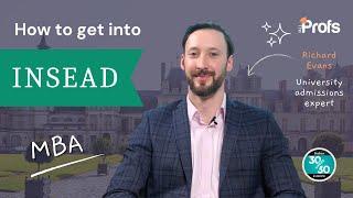 HOW TO GET INTO THE INSEAD MBA