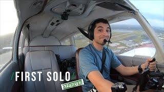 Mike's FIRST SOLO! | The Day All Pilots Dream About