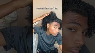 I combed out my locs