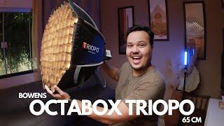 [REVIEW] Softbox/Octabox Bowens Triopo 65cm - O melhor custo benefício pra sua iluminação e flash!!