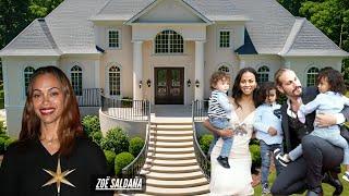 Zoe Saldana Bio | 3 Children, Twins, 5 Relationships, Net Worth,  Lifestyle  #fyp#blackexcellence