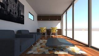 3d Max - Vray - Materiales PBR / Render interior / Agregar ambientación