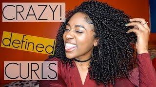 Shingling Method for Crazy Defined Curls| Natural Hair
