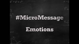 #MicroMessage Emotions