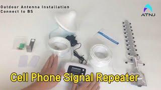 2G / 4G Cell Phone Signal Repeater 1800MHz Single Band Smart For Residential