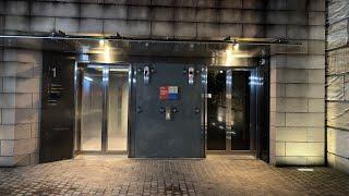 Glass ThyssenKrupp lift at Barangaroo Reserve