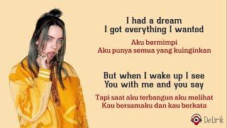 Everything I Wanted - Billie Eilish (Lyrics video dan terjemahan)