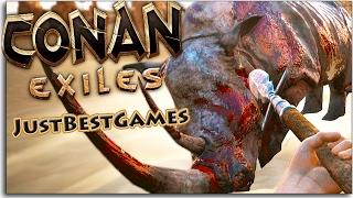 Conan Exiles - КАК МЫ ВСТРЕТИЛИ ДРУГА - БАГОВАННЫЙ НОСОРОГ! #5