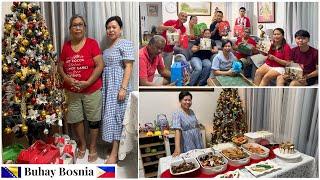 Božićna večera sa mojom porodicom na Filipinima |Christmas Dinner with my Family in the Philippines