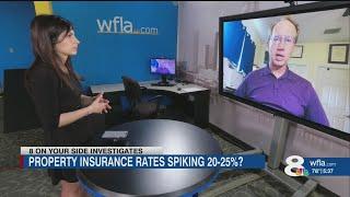 Florida property insurance rates expected to jump 20-25% by June