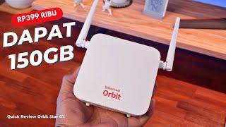 Modem Telkomsel Orbit Termurah Buat Di Rumah!! Review Orbit Star G1