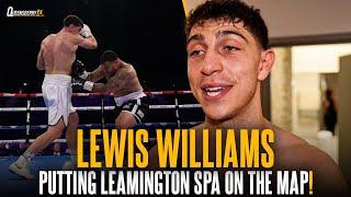 Lewis Williams reacts to professional debut victory as he strives for World Championship success 