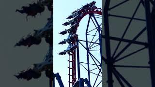 Worlds First 4th Dimension Coaster | X2 | Six Flags Magic Mountain #shorts