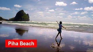 Пляж-убийца Piha beach, Новая Зеландия