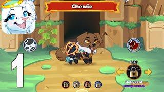 Dungeon Dogs - Gameplay Walkthrough Part 1(iOS,Android)