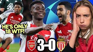 We Need To Talk About Saka! Lewis Skelly Looks GOOD! Arsenal 3-0 Monaco Reaction