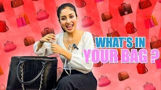 What's In Your Bag With Anchal Sahu  | Tanvi Dogra & Ankur Verma | Colors Tv | Parineetii