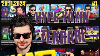 HYPE YAYIN TEKRARI! | Gündem, Twitter Testi, MuratAbiGF Ev Ziyareti | (20.11.2024)