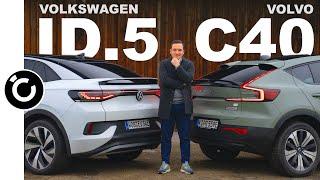 VW ID.5 oder Volvo C40 - wo gibt's mehr fürs Geld?